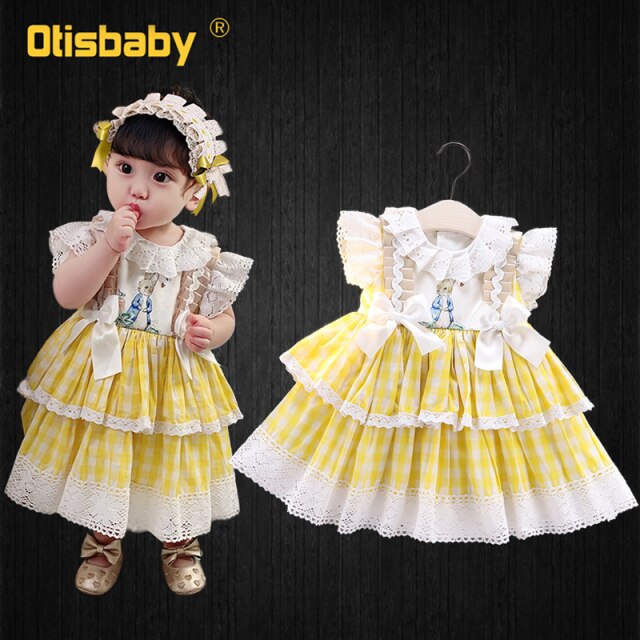 Infant Girls Dress Princess Romper Baby Girl 1 2 3 4 5 6 Year Snow White Anna Elsa Belle Mermaid Costume Spain Kids Clothes