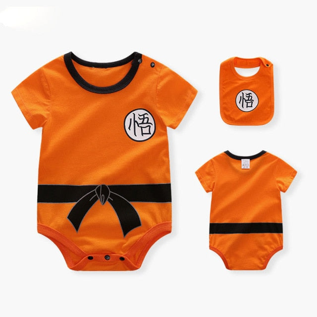 Dragon DBZ Ball Z Anime Costume Newborn Baby Boy Clothes Children Overalls Kids Clothing Infant Romper Onesie Jumpsuit Halloween