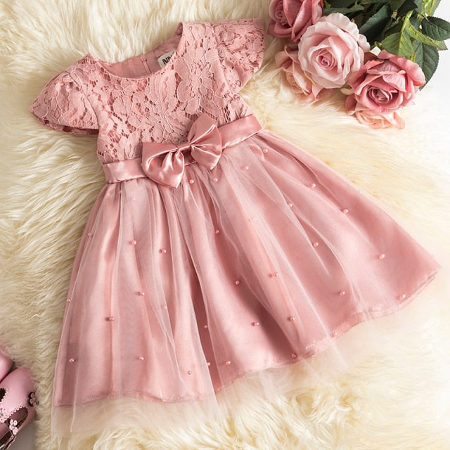 Girls First Birthday Dress for Newborn Baby Toddler Princess Halloween Carnival Dresses Kids Girl Party Prom Gown Clothing Wear