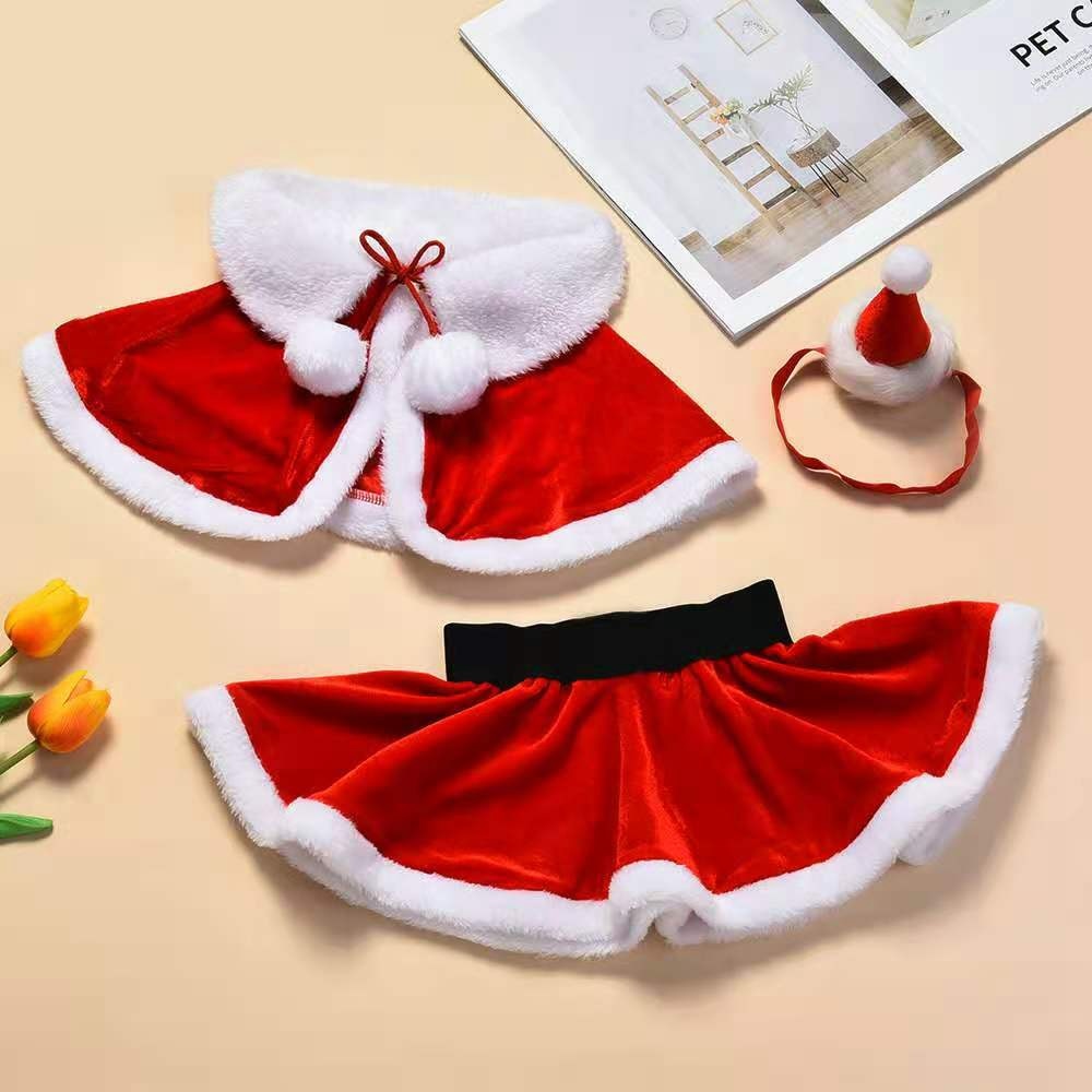 Baby Toddler Girls Christmas Costume Clothing Sets One Size Suit for 0-24M Little Kid Girls Santa Cosplay Wear christmas 2020