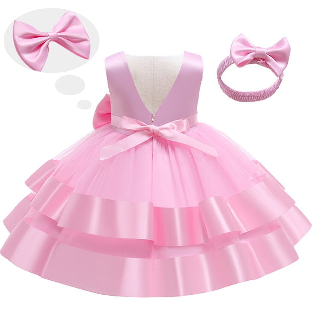 Halloween Costume For KidBaby Girl Dress 1 Year Birthday Party Wedding Dress Tutu Princess Dress For Girl Children Vestidos 1-5Y