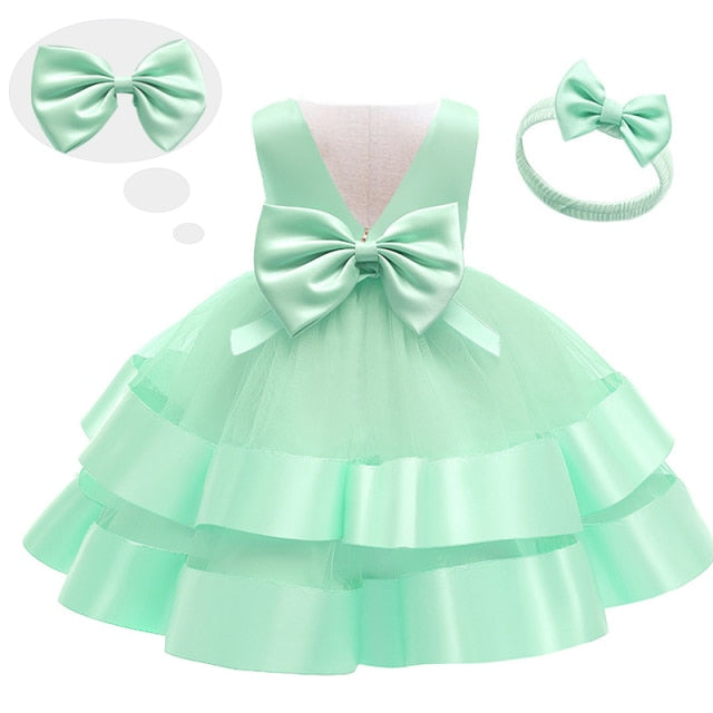 Halloween Costume For KidBaby Girl Dress 1 Year Birthday Party Wedding Dress Tutu Princess Dress For Girl Children Vestidos 1-5Y