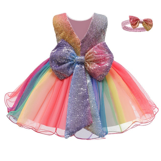 Halloween Costume For KidBaby Girl Dress 1 Year Birthday Party Wedding Dress Tutu Princess Dress For Girl Children Vestidos 1-5Y